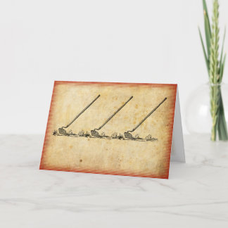 くわ、くわ、くわの挨拶状 シーズンカード