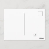 くんラム像のかご ポストカード (裏面)