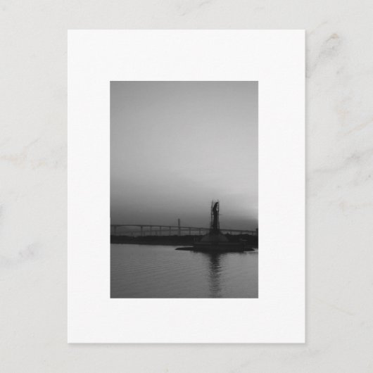 くんラム像のかご ポストカード (正面)