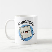 くん豆腐くんおもしろいふ豆腐ぷん コーヒーマグカップ (左)