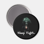 ぐっすり寝て…怖い老婦人 マグネット (正面/裏面)