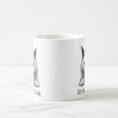 ぐっすり朝猫コーヒーマグ コーヒーマグカップ (中央)