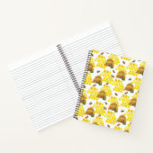 ぐつぐつホッチキス | ハチを救おうパターン ノートブック (内部)