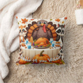 ぐらつかせるまでゴブルする クッション (ブランケット)