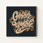 ぐらつかせるまでゴブルする ノートブック (裏面)