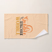 ぐらつかせるまでゴブルする ハンドタオル (ハンドタオル)