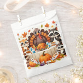 ぐらつかせるまでゴブルする フェイバーバッグ (クリップ留めされた状態)