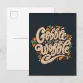 ぐらつかせるまでゴブルする ポストカード (正面/裏面)