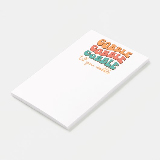 ぐらつかせるまでゴブル ポストイット (アングル)