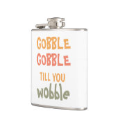 ぐらつかれるまでゴブルする |感謝祭 フラスク (左)