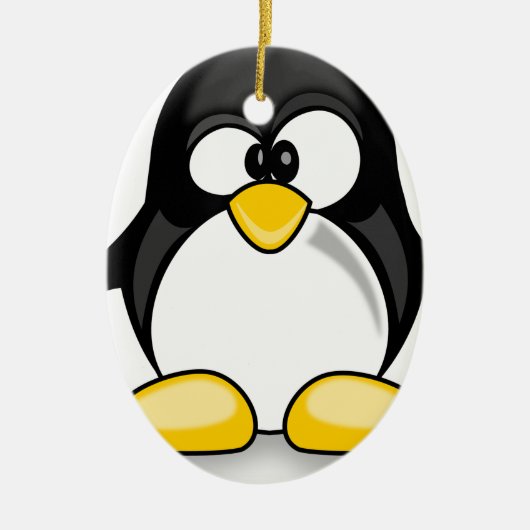 ぐらつきピート セラミックオーナメント (正面)