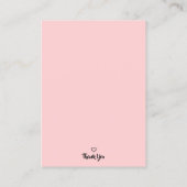 ぐらつきフレームテンプレート – イヤリング表示カード コーリングカード (裏面)