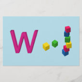 ぐらつき紙 (正面)