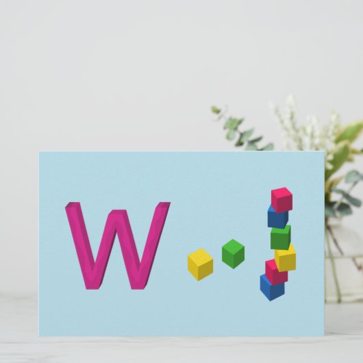 ぐらつき紙 (スタンド正面)