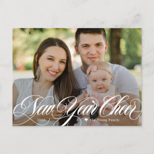 ぐるぐるおめでとう新年写真ポストカード シーズンポストカード