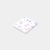 ぐるぐる目イラスト 簡単でお馬鹿さんみたいで楽しい ポストイット (アングル)