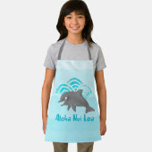 けいき水彩ドルフィンウェーブ エプロン (インサイチュ)