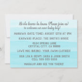 けいき水彩ドルフィンウェーブ 招待状 (裏面)