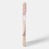 けいこ こけし人形 - 青い着物の芸者さん Case-Mate iPhoneケース (裏面 / 右)