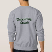 けいれん的なあるアメリカヘラジカがほしいと思って下さいか。 スウェットシャツ (裏面)