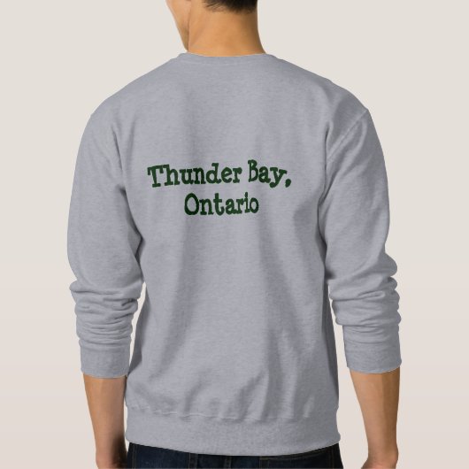 けいれん的なあるアメリカヘラジカがほしいと思って下さいか。 スウェットシャツ (裏面)