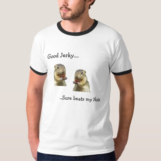 けいれん的なリス Tシャツ (正面)
