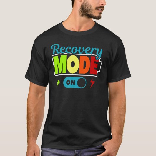 けがの手術の回復モードが良くなる Tシャツ (正面)