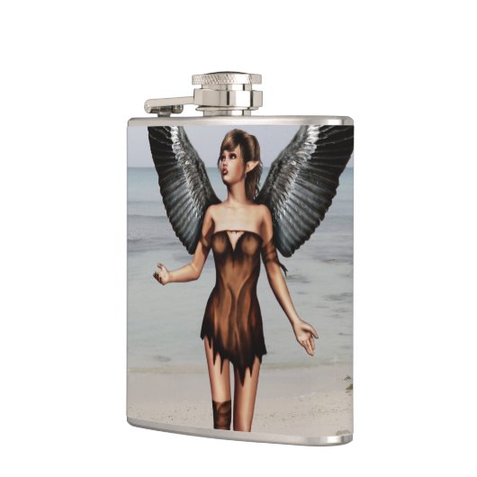 けが人の天使 フラスク (左)