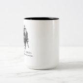 けが人の戦士のマグ ツートーンマグカップ (中央)