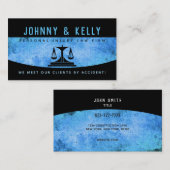 けが弁護士のスローガン名刺 名刺 (正面/裏面)