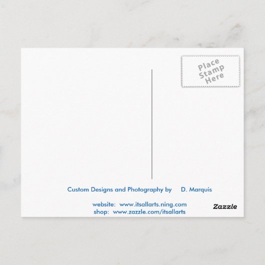 けちな ポストカード (裏面)