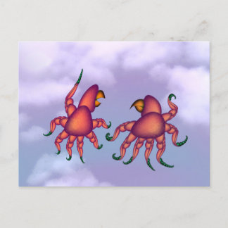 けんか ポストカード