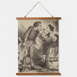 けんか 吊り下げ型タペストリー