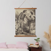 けんか 吊り下げ型タペストリー (寝室)