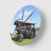 けん引機関名 ラウンド壁時計 (傾斜)