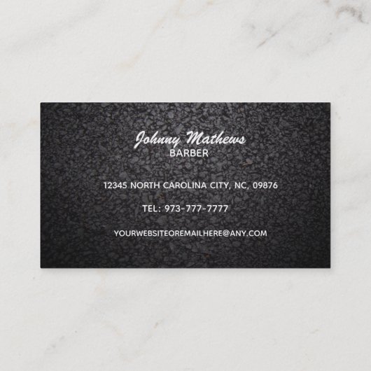 けん引,スローガンの名刺を引っ張る 名刺 (裏面)