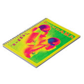 けん玉ジャンミンのポスサイケデリックター ノートブック (左側)