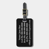 けん玉赤・白・黒灯台 ラゲッジタグ (正面縦)