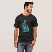 げっ歯類のママうさぎ Tシャツ (正面フル)