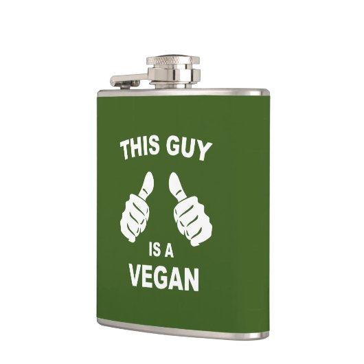 こいつはビーガン フラスク (左)