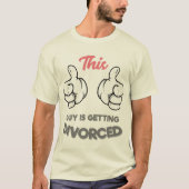 こいつは離婚する Tシャツ (正面)