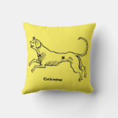 こいぬ座1482年 クッション (裏面)