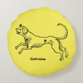 こいぬ座1482年 ラウンドクッション (裏面)