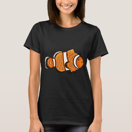こいのぼり風のクマノミ Tシャツ (正面)