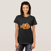 こいのぼり風のクマノミ Tシャツ (正面フル)