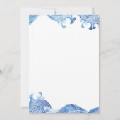 こい魚感謝カード 招待状 (裏面)