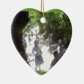 こういうわけで私達は行きます! セラミックオーナメント (右)