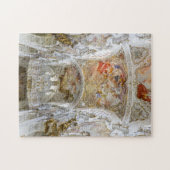 こうかつなバロック式の天井のパズル ジグソーパズル (横)