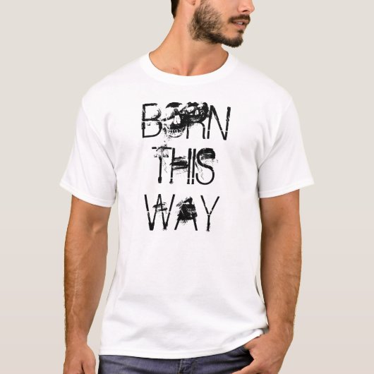 こうすればを生まれて下さい Tシャツ (正面)