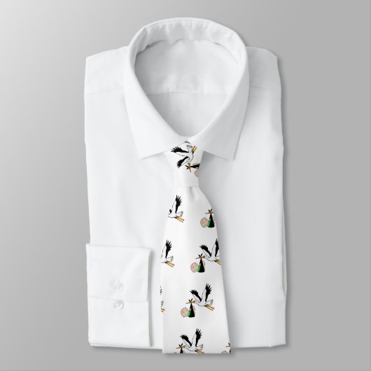 こうのとりによる生まれたばかりのな配達 ネクタイ (タイ)